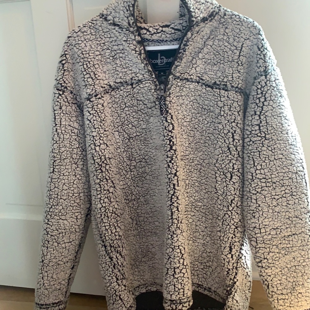 Grey Sherpa jacket